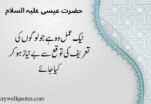Hazrat Isa A .S Quotes In Urdu